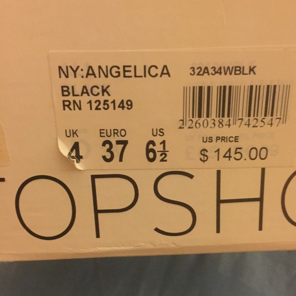 TopShop black suede booties - Picture 3 of 3